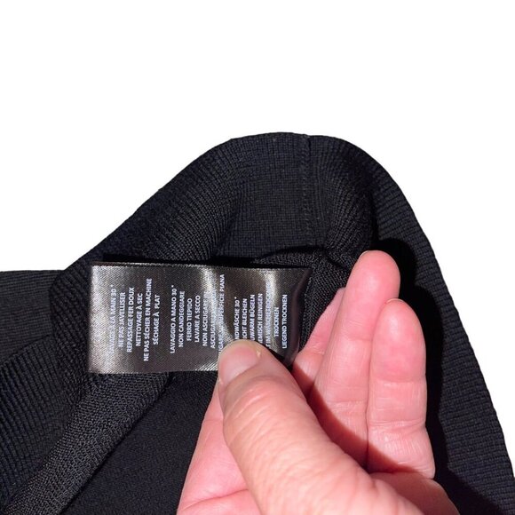 Paul Smith Womens Sweater Size XS Black Crew Neck Long Sleeve Knit Wool - Picture 5 of 7